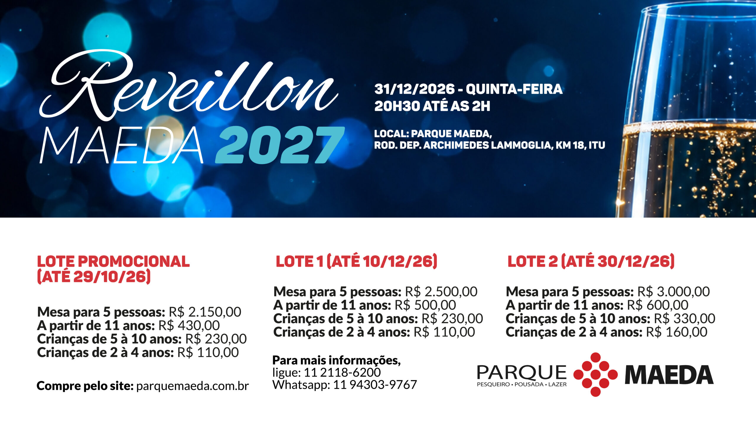 Parque Maeda, Itu